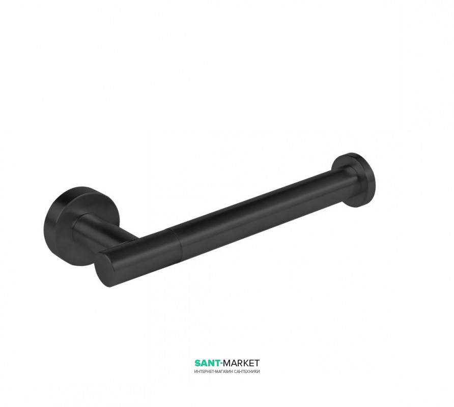 Держатель для туалетной бумаги Tres Max-Tres настенный черный матовый 16163606NM