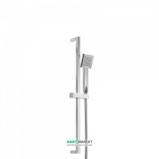 Душевой гарнитур со штангой Tres Cuadro-mini латунь хром 134512