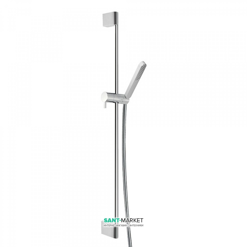 Душевой гарнитур со штангой Tres Loft-Tres латунь хром  03433601