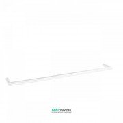 Тримач для рушників Tres Max-Tres 60 см настінний метал білий матовий 11463602BM