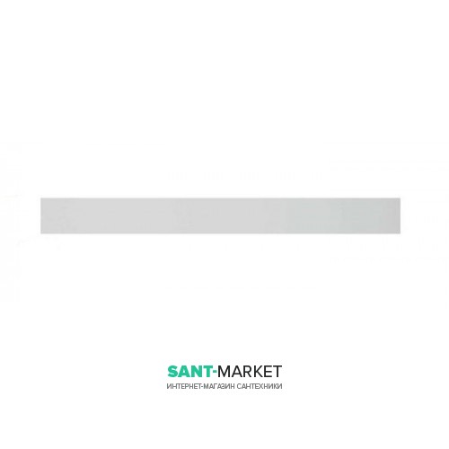 Решетка для душевого трапа Radaway Slim Glass White 850 мм белое стекло 5R085SGW