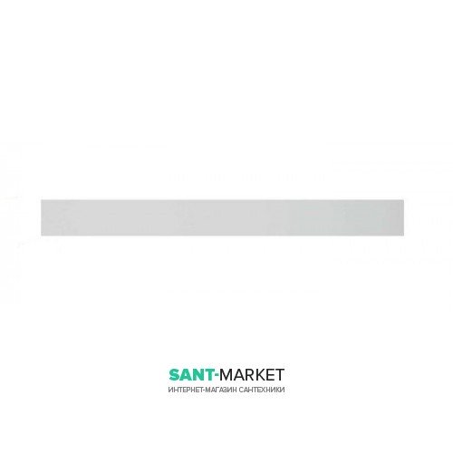 Решітка для душового трапа Radaway Slim Glass White 550 мм біле скло 5R055SGW