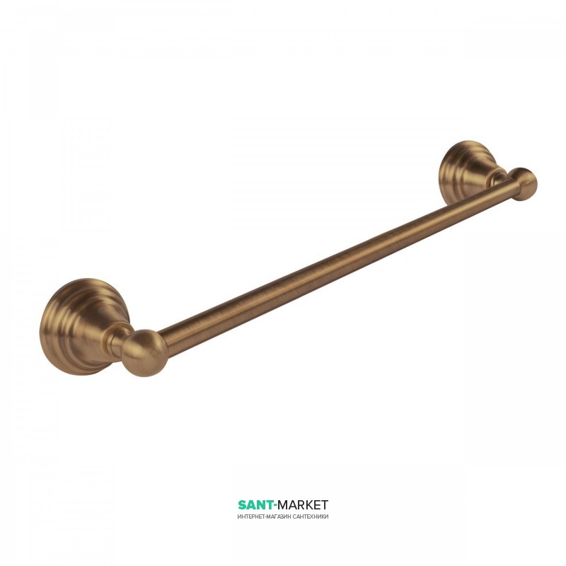 Держатель для полотенец Tres Retro-Tres 40 см настенный металл состаренная латунь матовый 02463601LM