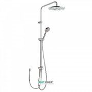 Душевая система Tres Eco-Term с верхним и ручным душем латунь хром 161475