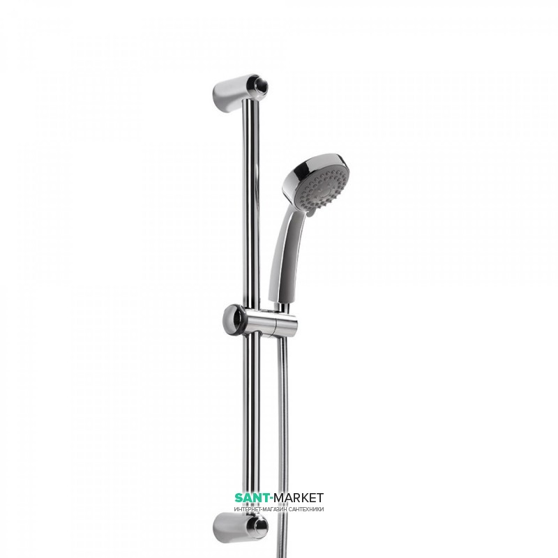 Душевой гарнитур со штангой Tres Eco-tres латунь хром 143836
