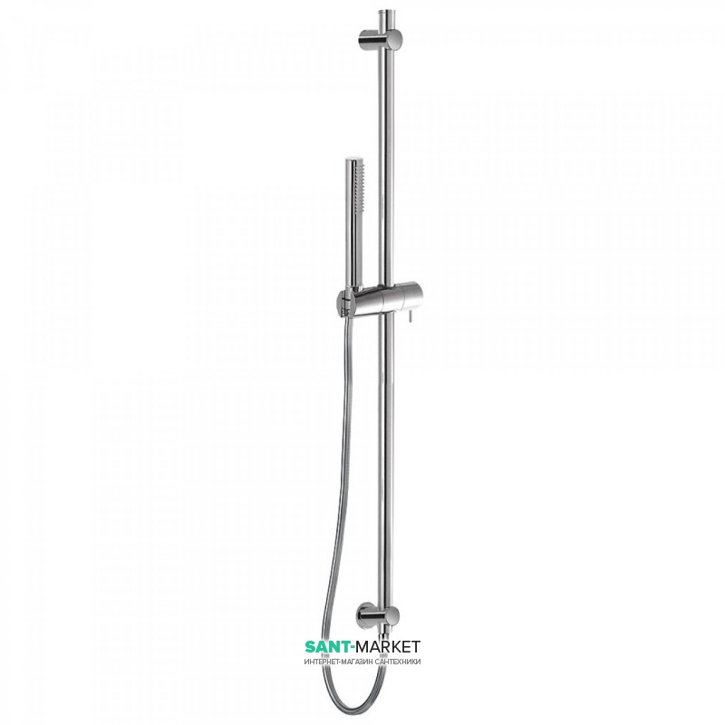 Душевой гарнитур со штангой Tres латунь хром 06193104