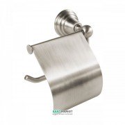 Держатель для туалетной бумаги Tres Retro-Tres настенный с крышкой металл сталь 02463605AC