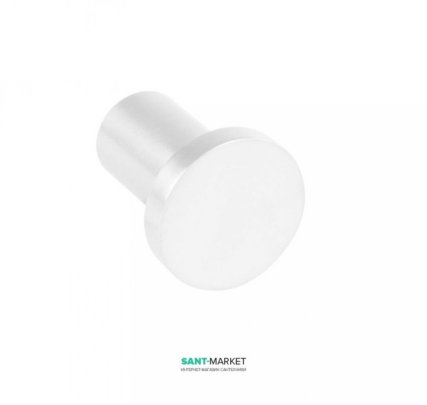 Гачок для ванної Tres Max-Tres одинарний білий матовий 16163620BM