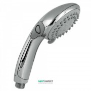 Душевая лейка Tres Pausa Ø75 мм с гидромассажем 2 типа струи хром 134530