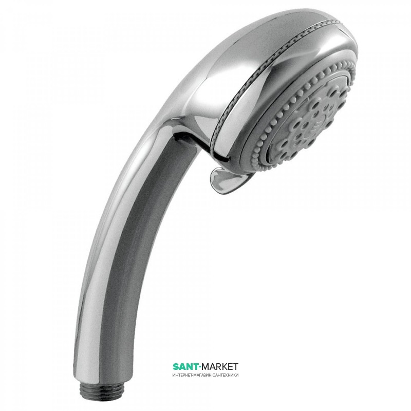Душевая лейка Tres Plus Ø82 мм с гидромассажем 3 типа струи хром 134823