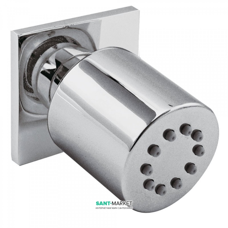 Гидромассажная форсунка Tres с 1 видом поворотной струи хром 29951503