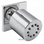 Гидромассажная форсунка Tres с 1 видом поворотной струи хром 29951503