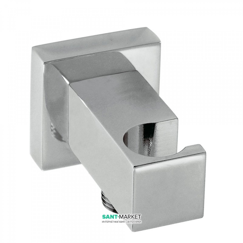 Шланговое підключення Tres з утримувачем для душу хром 00618201