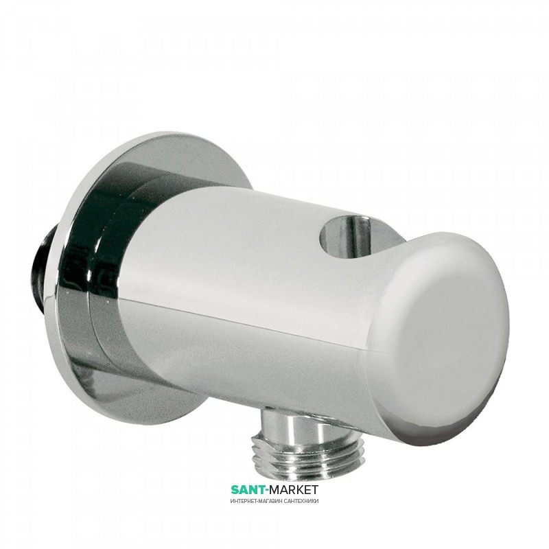 Шланговое підключення Tres з тримачем для душу хром 02418201