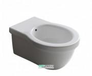 Біде Galassia Ethos підвісне з отвором під змішувач з переливом білий 8440M