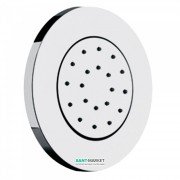 Гидромассажная форсунка Tres Ø 130 мм с 1 видом поворотной струи хром 9161515