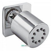 Гидромассажная форсунка Tres с 1 видом поворотной струи хром 29951502