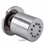 Гидромассажная форсунка Tres с 1 видом поворотной струи хром 9134415