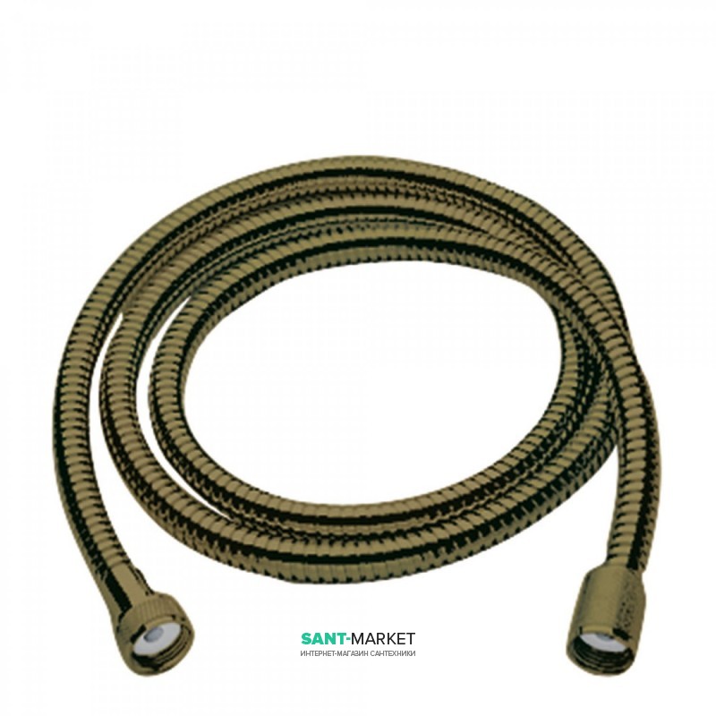 Шланг для душа Tres 170 см з подвійною опліткою покриття під стару латунь 9134830051