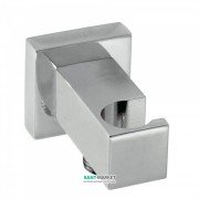 Шланговое подключение Tres с держателем для душа хром 00618201