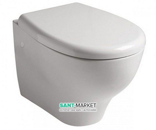 Унітаз Galassia Eden підвісний без бачка без сидіння білий 7212