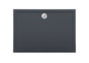 Душевой поддон Roca Aeron 100х70 см искусственный камень графит A276288200