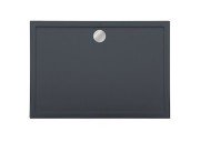 Душевой поддон Roca Aeron 100х70 см искусственный камень графит A276288200