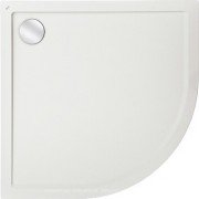 Душовий піддон Roca Aeron 80х80 см чверть кола штучний камінь цемент A276283300