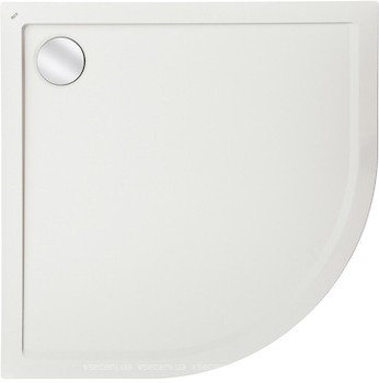 Душевой поддон Roca Aeron 90х90 см четверть круга искусственный камень цемент A276280300