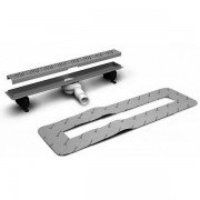 Желоб водосточный Radaway 750 мм нержавеющая сталь 5L075A