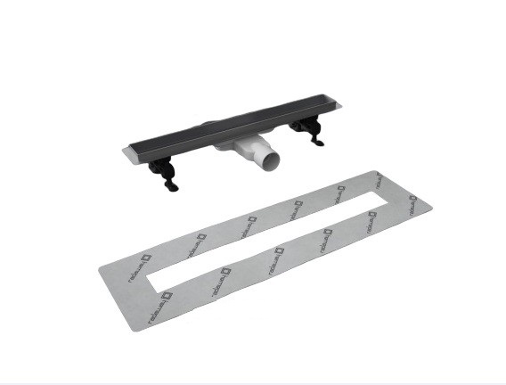 Жолоб водостічний Radaway Slim 950 мм нержавіюча сталь 5L095S