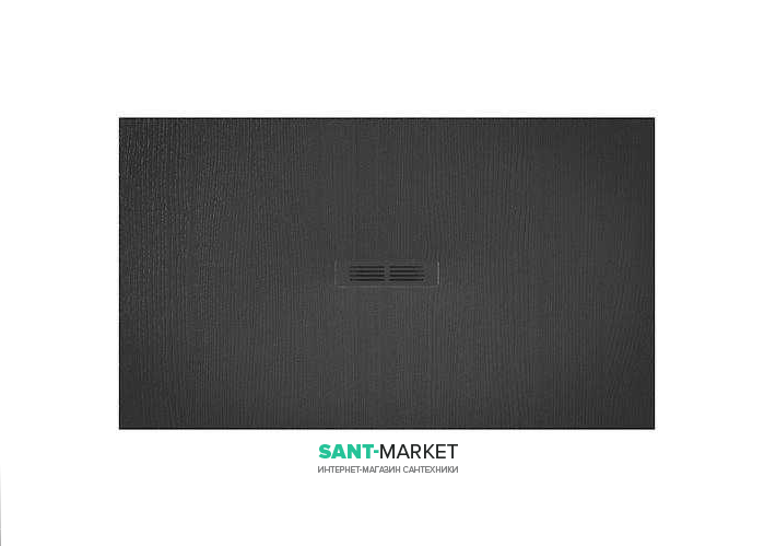 Душевой поддон Roca Helios 100х70 см искусственный камень черный AP2013E82BC0140P