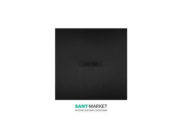 Душевой поддон Roca Helios 90х90 см искусственный камень черный AP2013843840140P