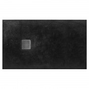 Душевой поддон Roca Terran 180х90 см искусственный камень черный AP0170838401400