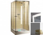 Душова кабіна Radaway Classic C90 білий профіль / скло графіт 30050-04-05