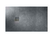 Душовий піддон Roca Terran 160х70 см штучний камінь графіт AP016402BC01200