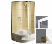 Душевая кабина Radaway Classic A80/170 белый профиль/стекло графит 30011-04-05