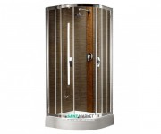 Душова кабіна Radaway Diana 90х90 см профільхром / прозоре скло 30302-01-01NA