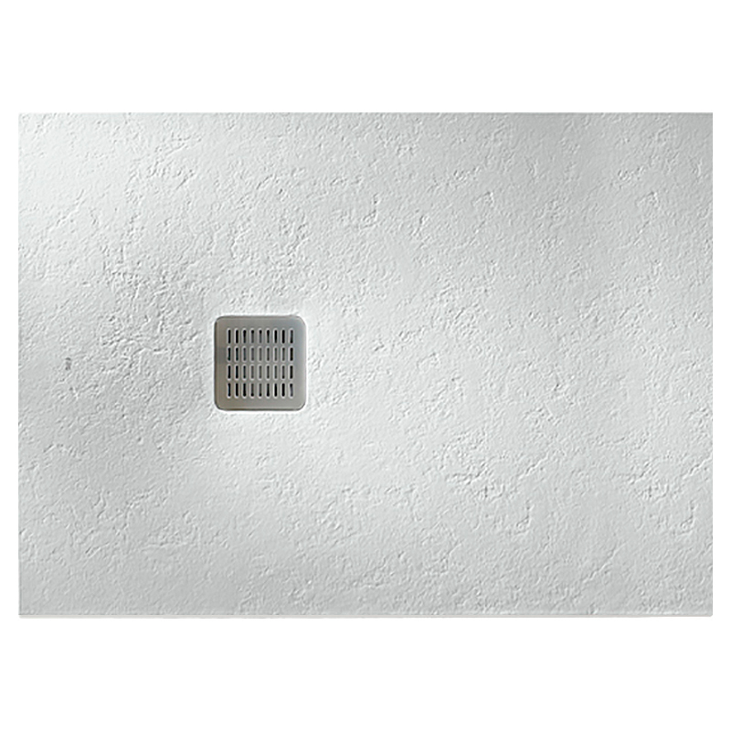 Душовий піддон Roca Terran 100х90 см штучний камінь димчасто-білий AP013E838401090