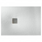 Душевой поддон Roca Terran 100х90 см искусственный камень дымчато-белый AP013E838401090