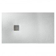 Душовий піддон Roca Terran 120х80 см штучний камінь димчасто-білий AP014B032001090