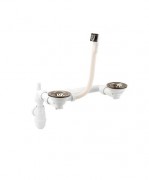 Сифон для подвійної раковини Radaway з перелівлом 519K