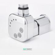 Тэн для полотенцесушителя электрический HeatQ HEC 600 Вт скрытого монтажа хром H600.CR.HID