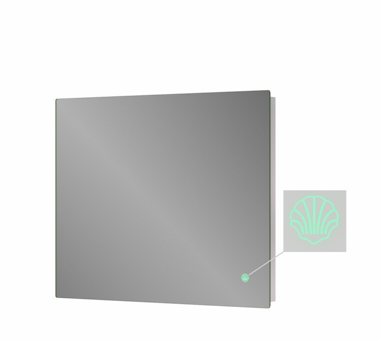 Дзеркало для ванної Sanwerk Glove Escada 80х65 см з LED-підсвіткою ZG0000102