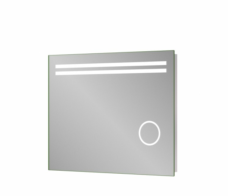 Дзеркало для ванної Sanwerk Lava Della 70х65 см з LED-підсвіткою ZL0000126