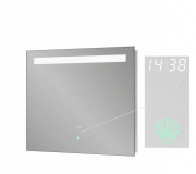 Дзеркало для ванної Sanwerk Lava DeLuxe 80х65 см з LED-підсвіткою ZL0000122