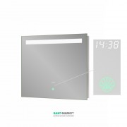 Зеркало для ванной Sanwerk Lava DeLuxe 90х65 см с LED-подсветкой ZL0000123