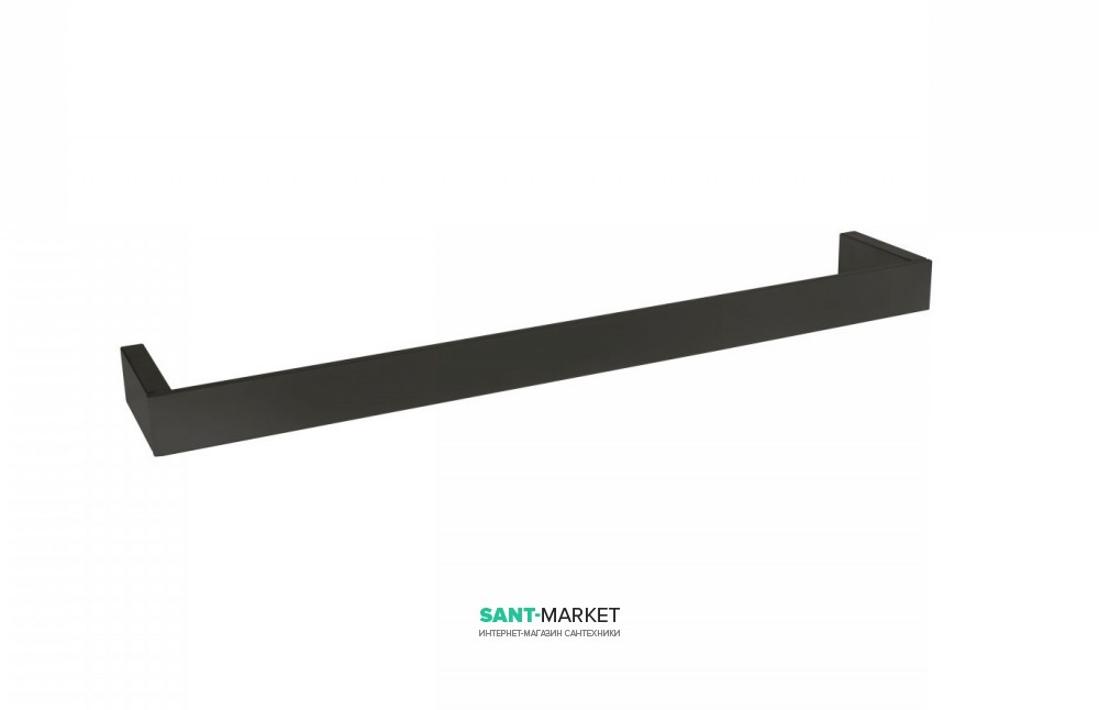 Держатель для полотенец Tres Slim-Tres 450 мм настенный черный матовый 20263604NM