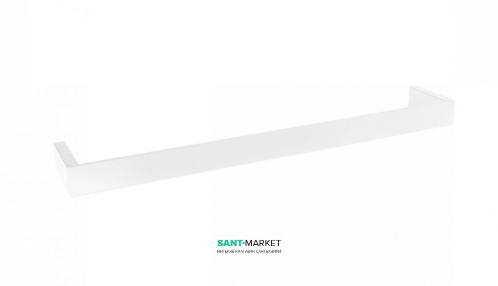 Тримач для рушників Tres Slim-Tres 450 мм настінний білий матовий 20263604BM