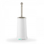 Ёршик для унитаза Tres Retro-Tres напольный керамика/металл белый/сталь 02463604AC